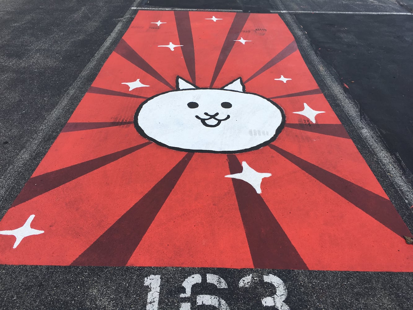 Ross senior parking lot spaces