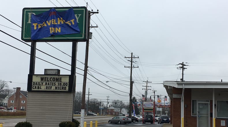 The Parkway Inn, 2425 N. Verity Parkway, has been sold to a California company that changed the hotel’s name to Travel Host Inn. RICK MCCRABB/STAFF