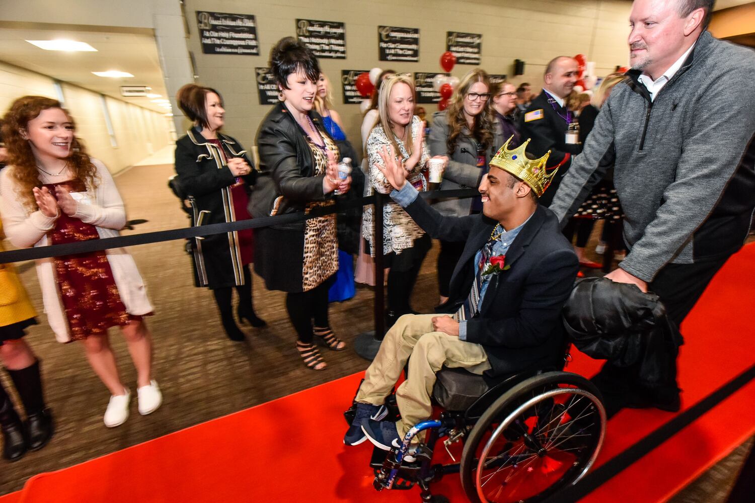 Special needs dance leaves smiles on faces of attendees