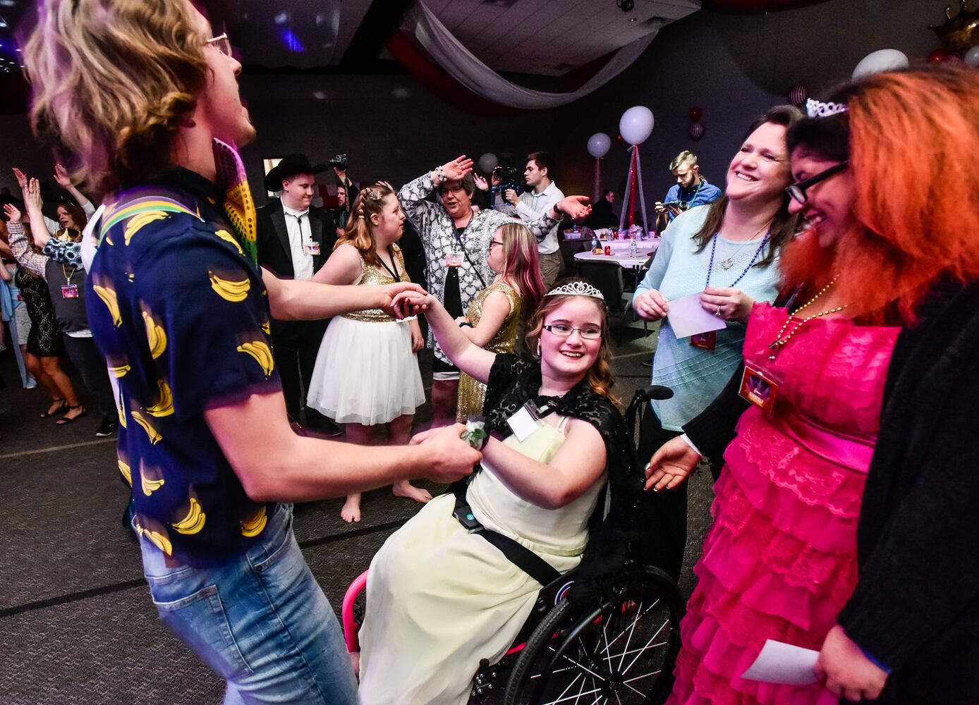Special needs dance leaves smiles on faces of attendees