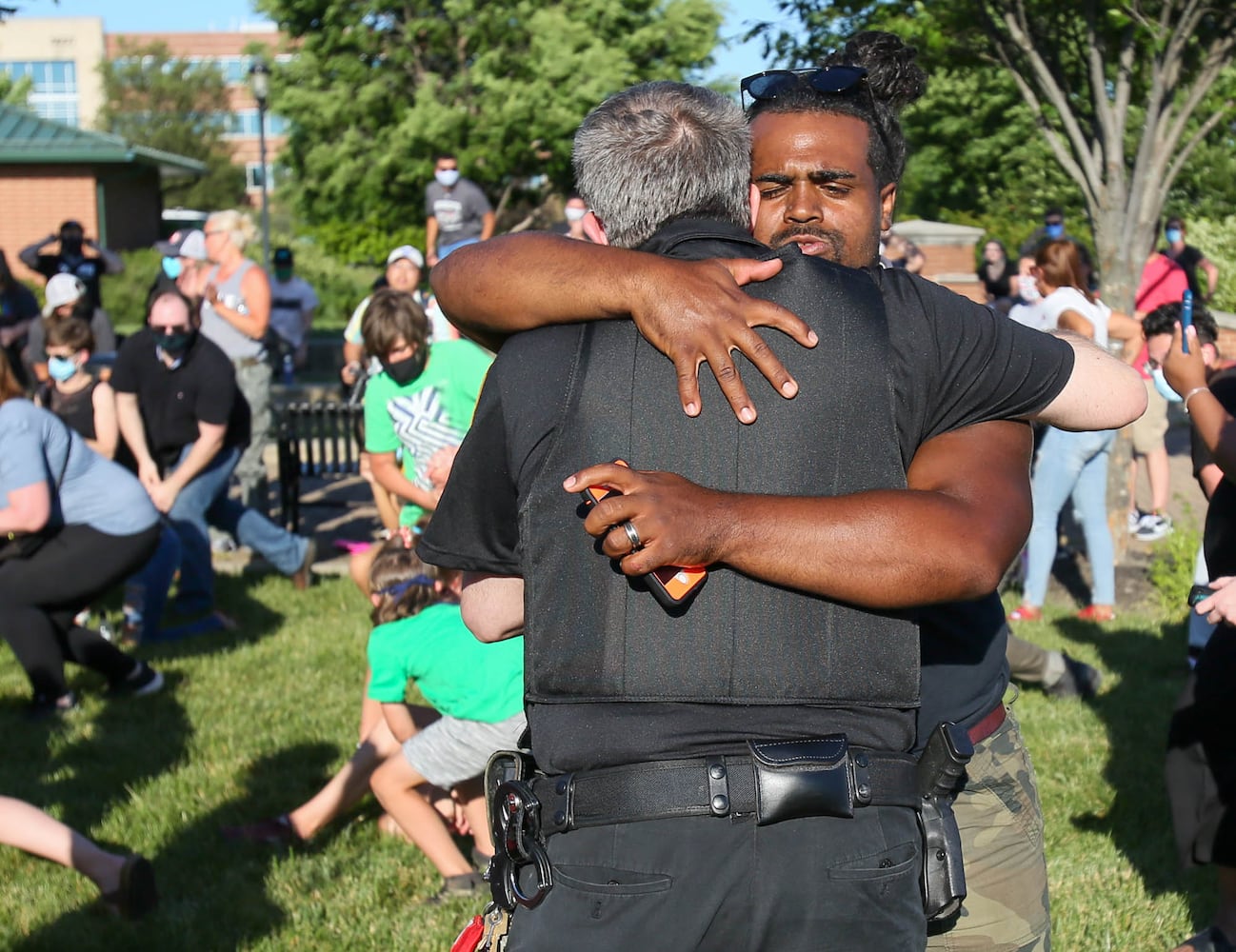 PHOTOS Crowd gathers at West Chester protest