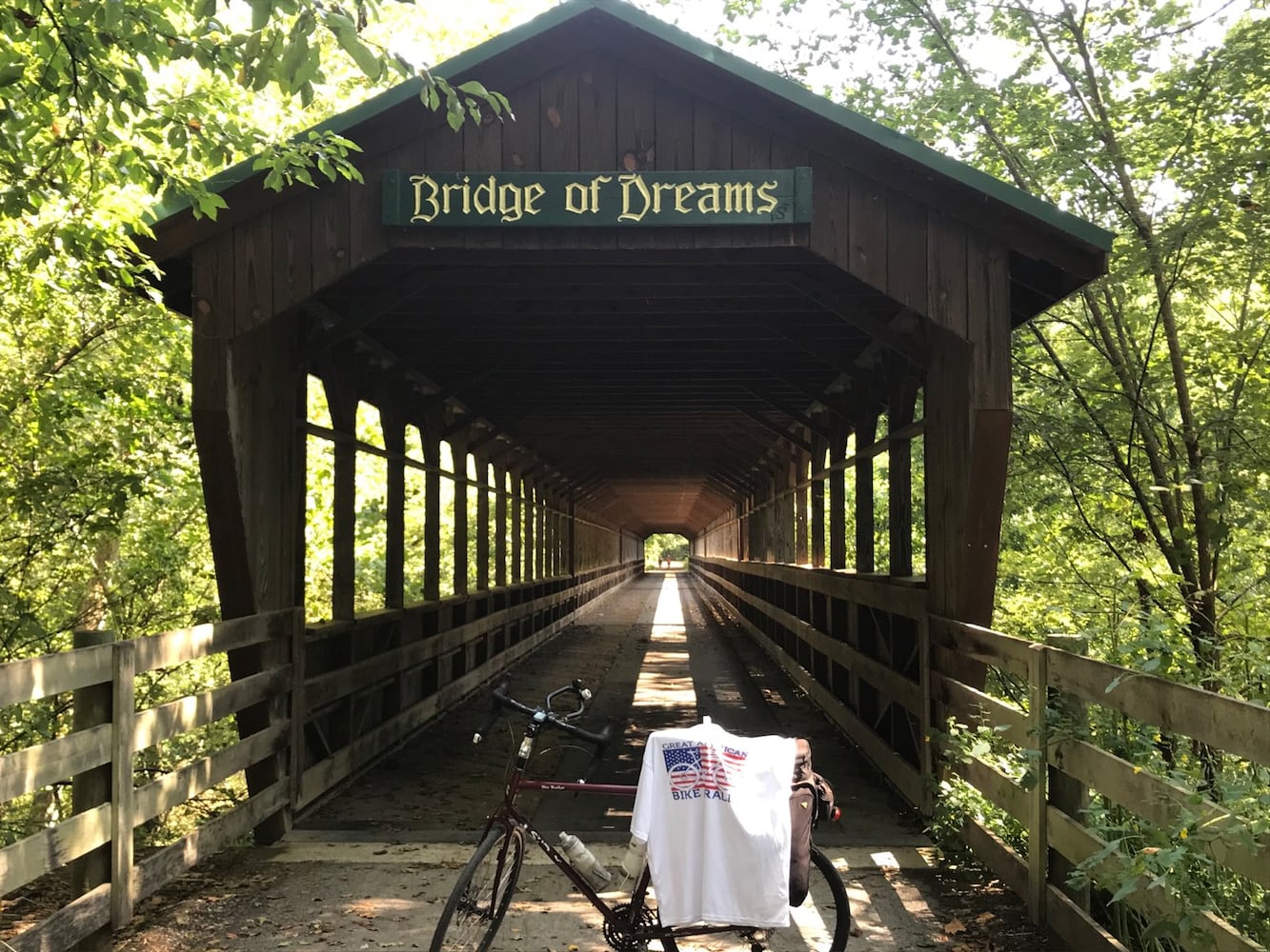 Great American Bike Rally ride from Fairfield to Cleveland
