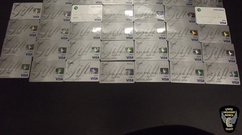 Troopers seize 34 fake Visa credit cards from car on Ohio Turnpike