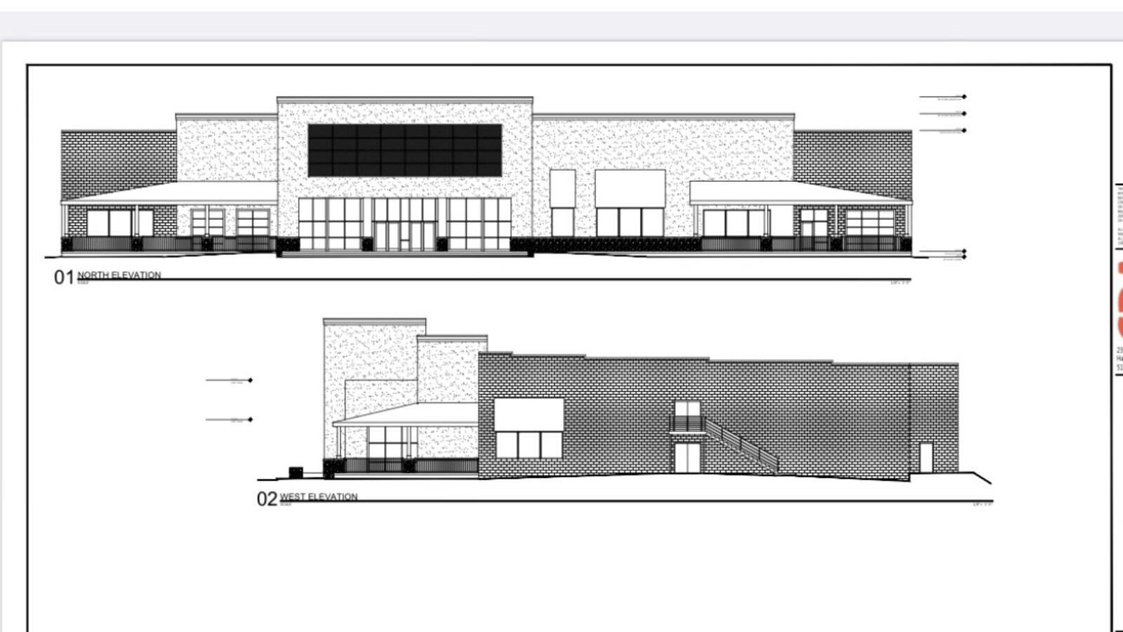 Todd Helton hopes to have the drawings for Shooters Sports Grill reviewed and approved by the city in the next few months. If the process goes according to plans, construction could begin as early as April. PROVIDED 