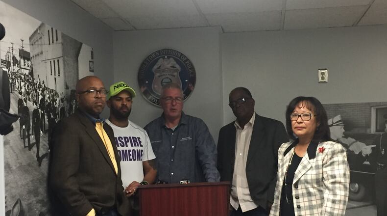 Middletown city and community leaders met Wednesday to talk about ways to stop recent gun violence in the city. STAFF