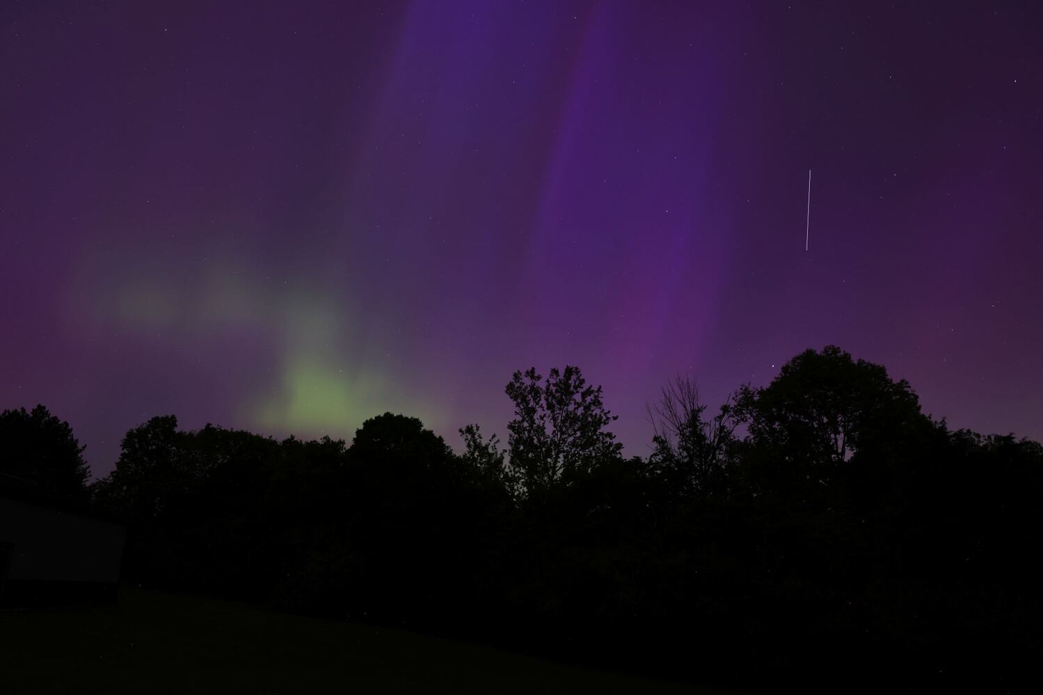 Northern lights seen from Madison Twp., Butler County