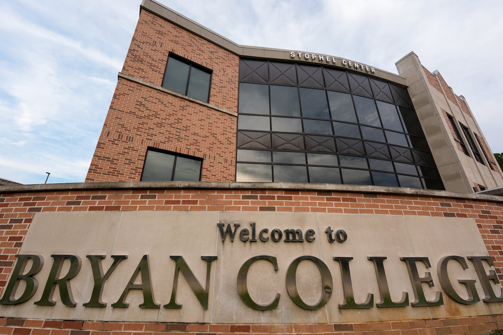 Bryan College, a private Christian college, is seen, July 8, 2025, in Dayton, Tenn. (AP Photo/Mike Stewart)
