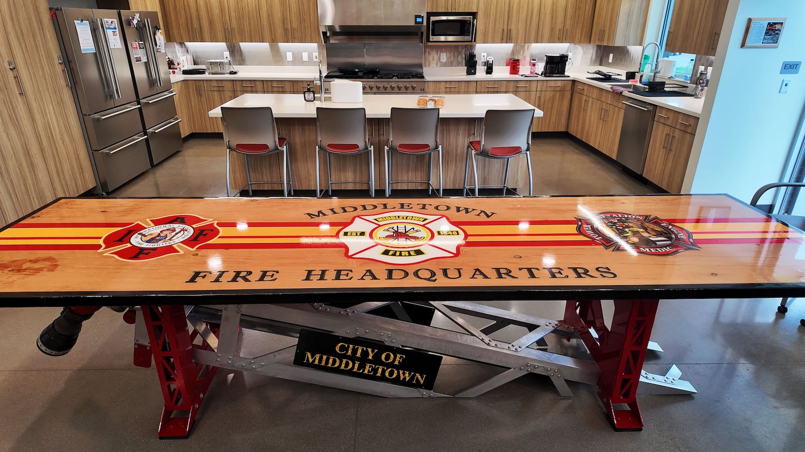 An open house was held to tour the new Middletown Division of Fire headquarters Station 83 Wednesday, May 14, 2025. NICK GRAHAM/STAFF