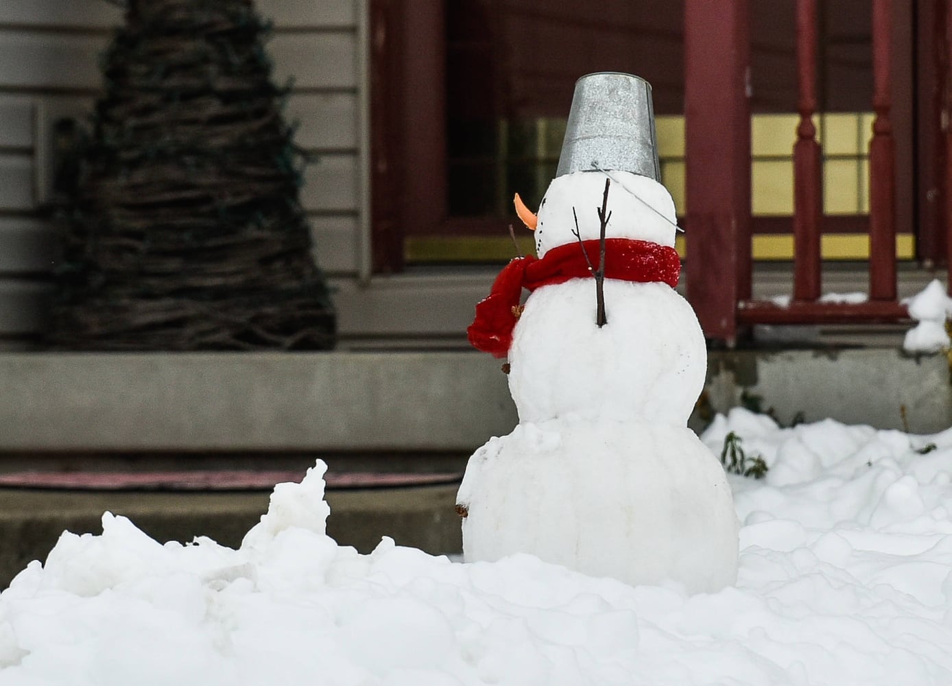 PHOTOS: Snow covers Butler County during weekend winter storm