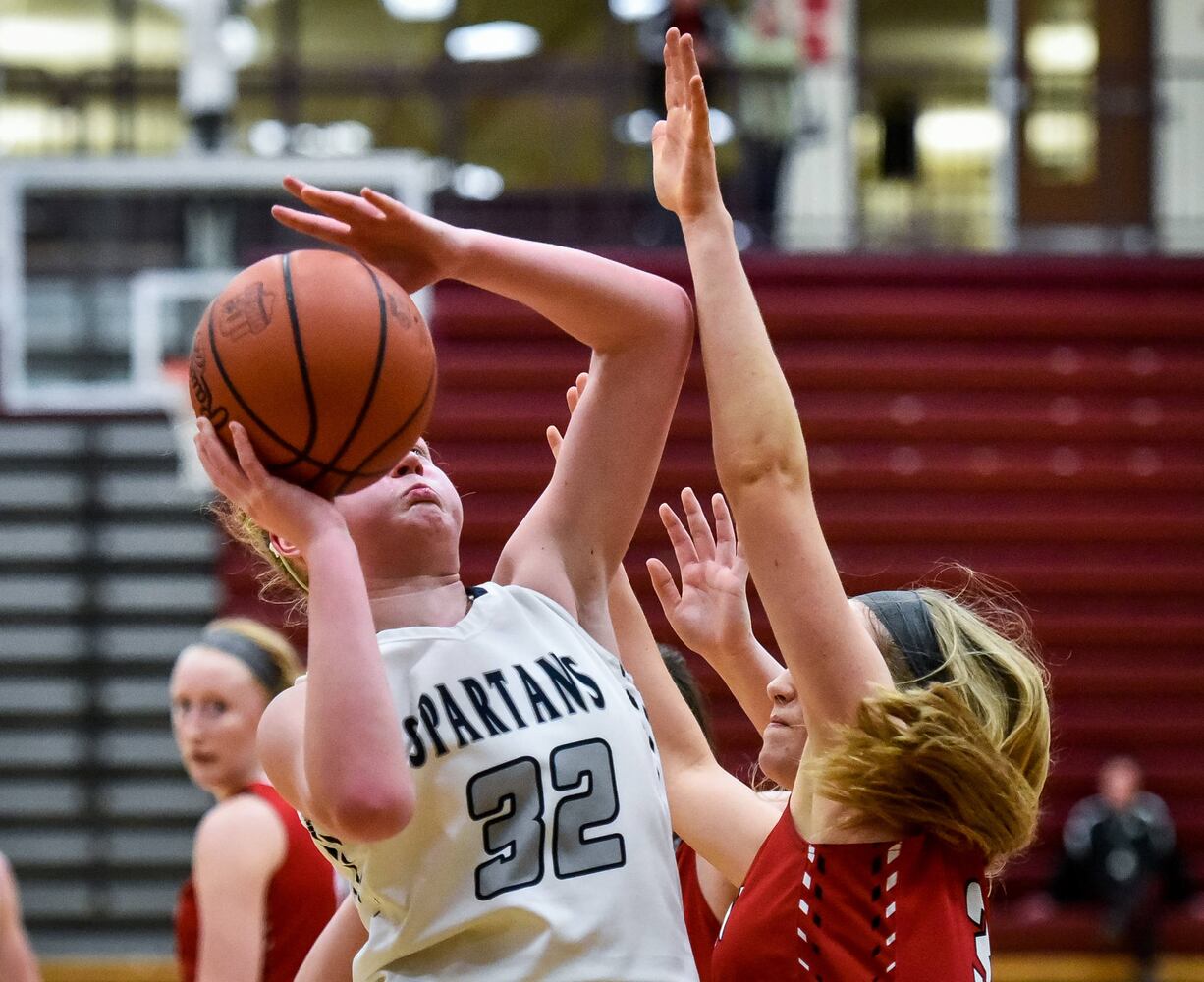 Madison vs Valley View girls sectional basketball