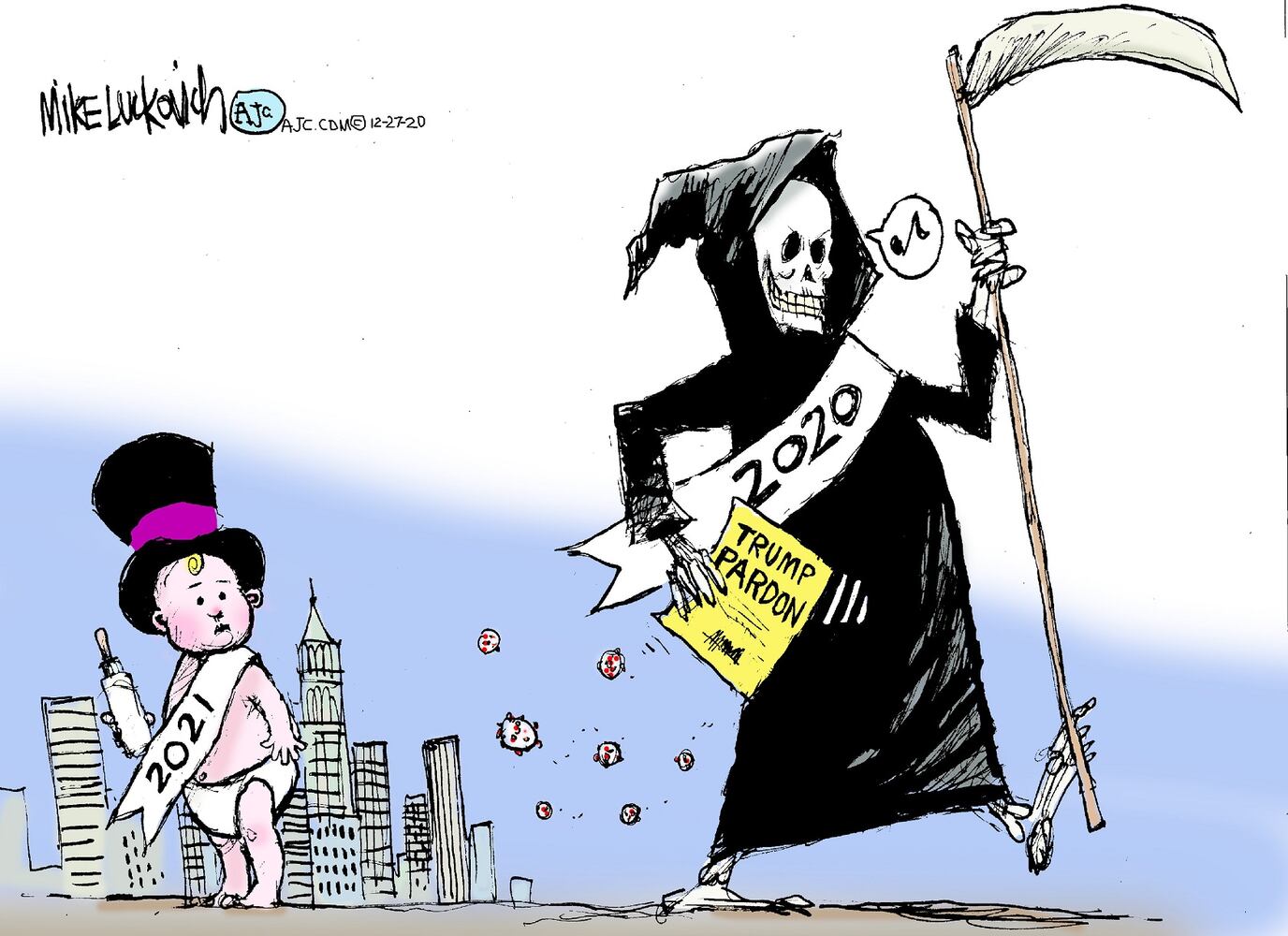 Week in cartoons: Stimulus checks, Christmas and more