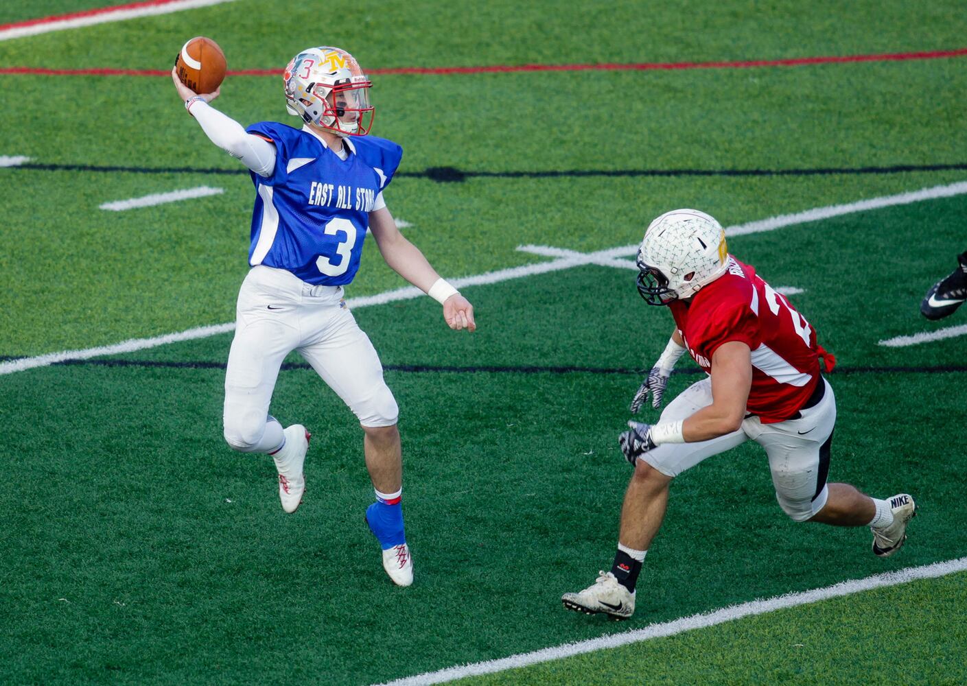 East West allstar football game