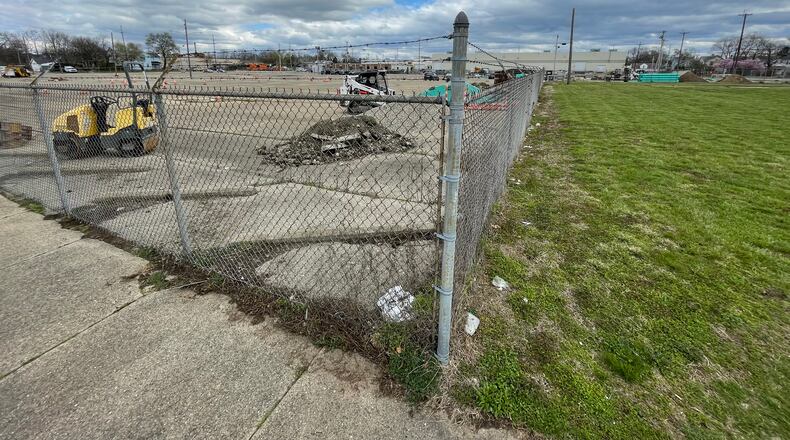 The city of Hamilton is looking to construct a justice center that would house the police and municipal court on Hanover Street, across from the Butler County Jail. Any firm estimates costs could be established later this summer. MICHAEL D. PITMAN/STAFF