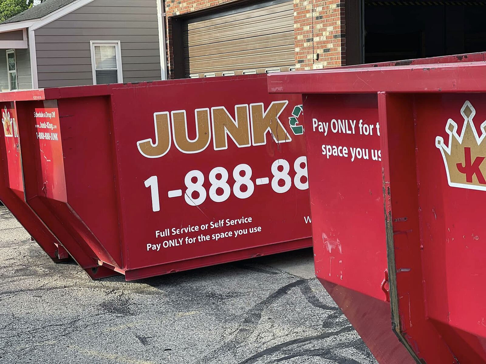 Junk King will have seven bins to collect junk and debris at the Tylersville Road location for Fairfield Twp.'s Spring Clean Up day. Contributed photo