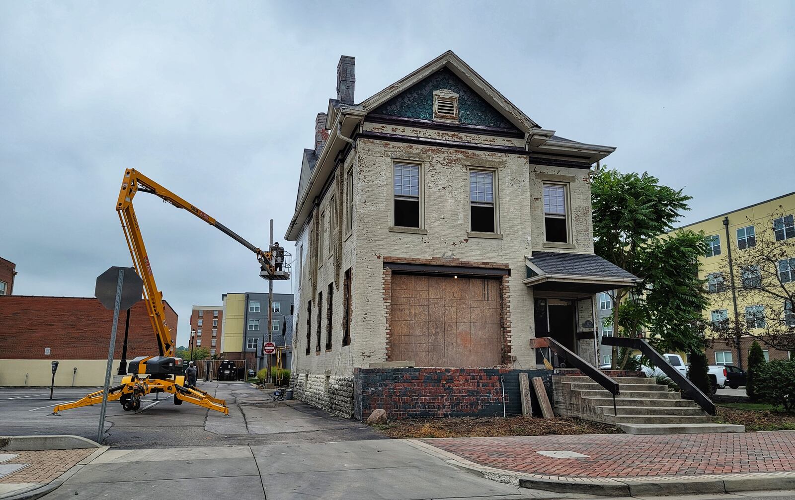 Wildfire Hygge Goods purchased a former law-office building on North 2nd Street it is renovating to expand the business. This is what it looked like in September. Wildfire Home and Gifts is its current location on High Street, and will remain open, selling smaller items than the furniture and other accessories that will be available at the 2nd Street shop. NICK GRAHAM / STAFF