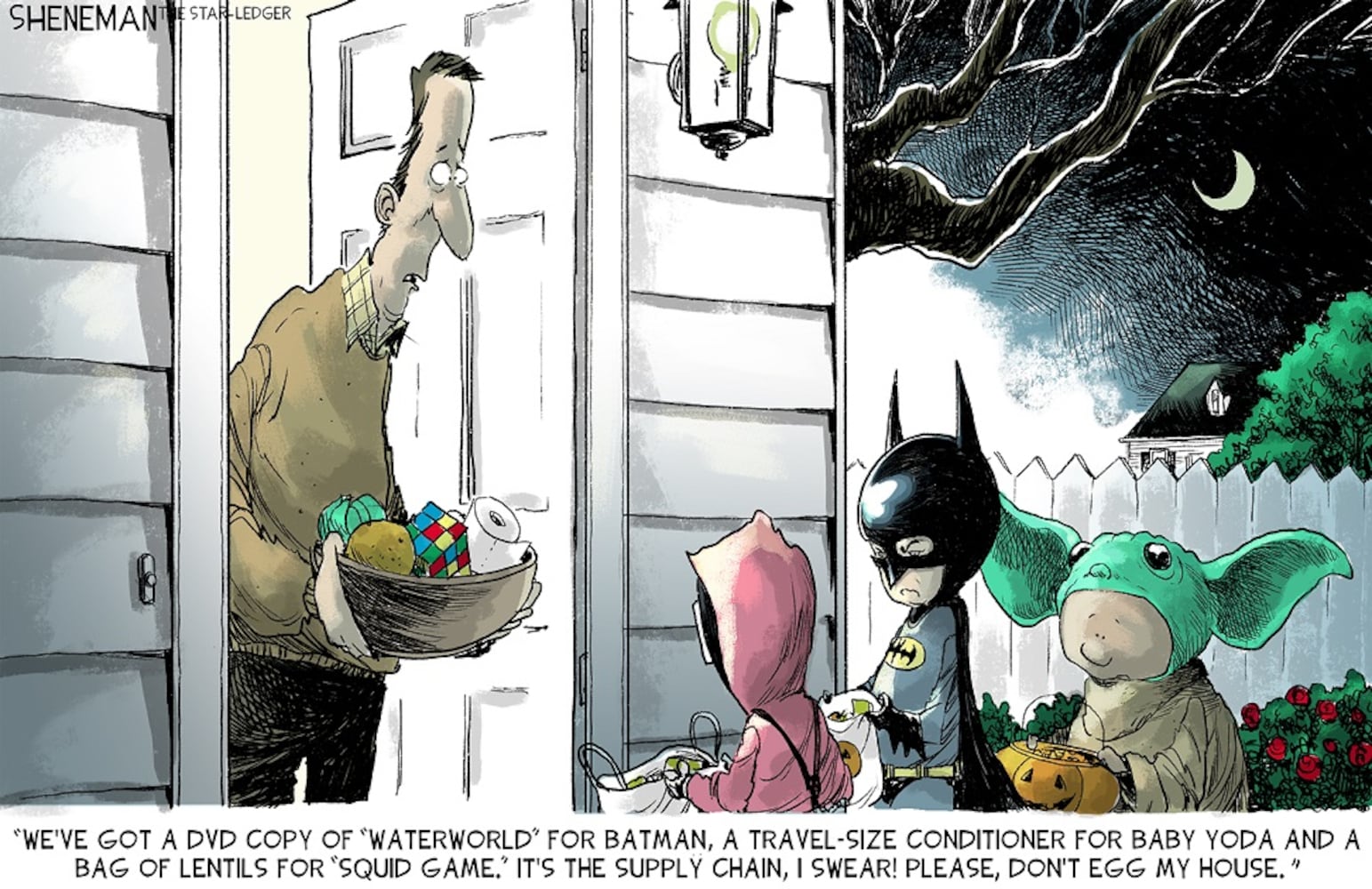 WEEK IN CARTOONS: Gen. Colin Powell, supply chain woes and more