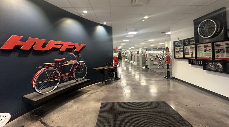 The interior photograph of the Miami Twp. headquarters of United Wheels, the parent company of bike brands Huffy, Niner, VAAST, Batch and Buzz Bicycles. United Wheels will consolidate the operations of its Fort Collins, Colorado-based Niner business into company headquarters. CONTRIBUTED