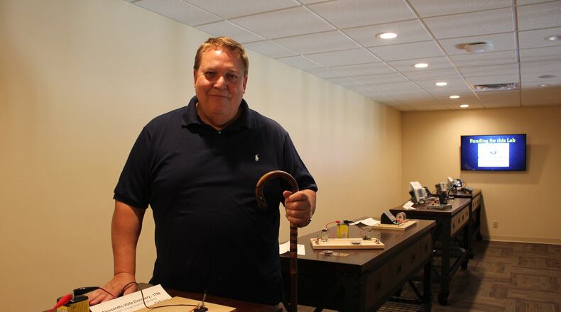 Joe Gruber’s passion for technology and desire to give back results in a new VOA Radio Lab. GINNY MCCABE/CONTRIBUTED