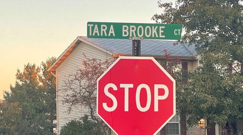 Police shot a suspect in a Hamilton shooting at a home on Tara Brooke Court in Fairfield Twp. Oct. 8, 2022. He later died at the hospital. STAFF PHOTO