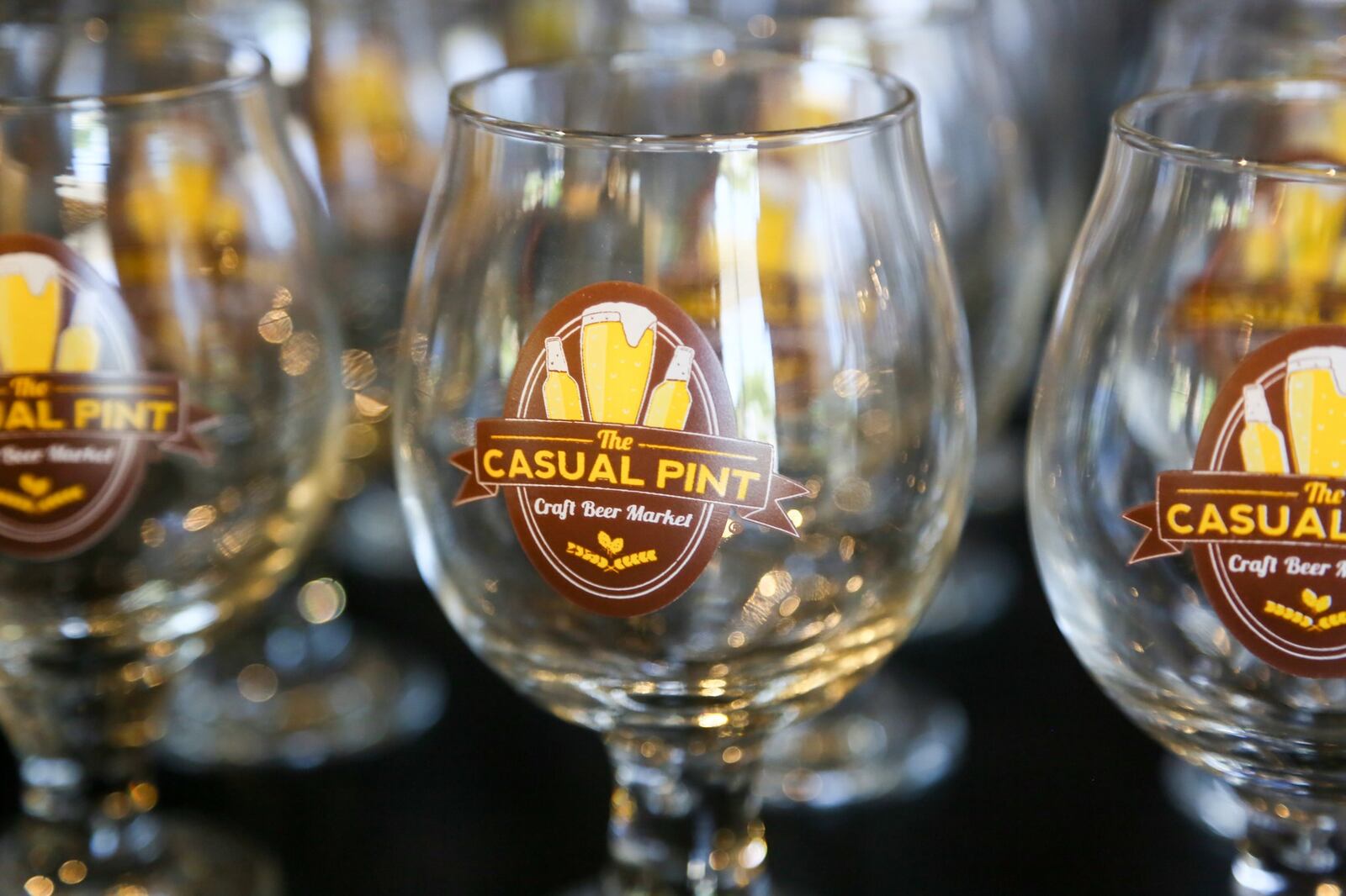 For those who aren’t sure if they’ll like a particular brew, Casual Pint offers samples based on what a person says they typically prefer. GREG LYNCH / STAFF