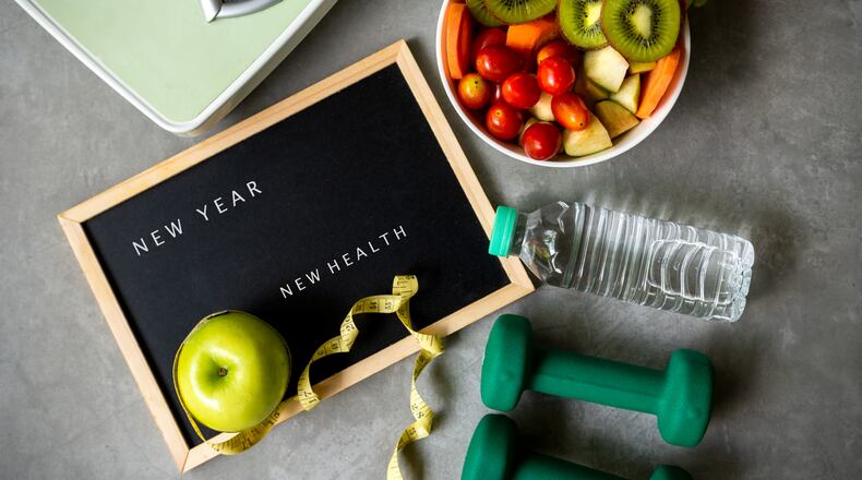 Improving diet and exercise habits remain at the top of the list of resolutions, but many people fail to enjoy success despite their best intentions. iSTOCk/COX