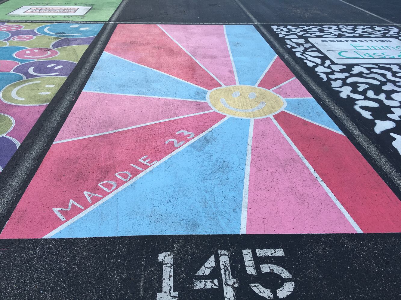 Ross senior parking lot spaces