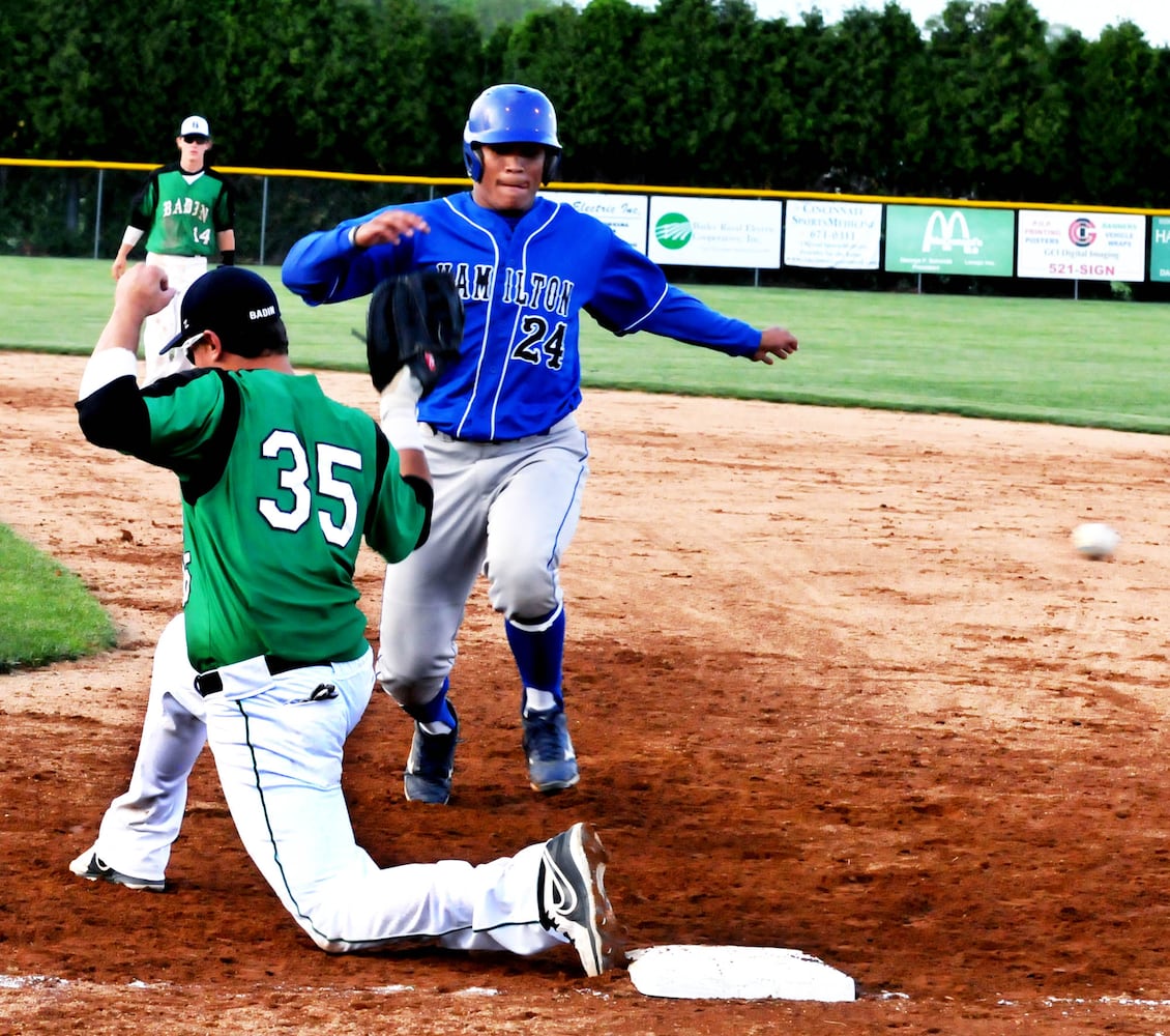 Hamilton vs. Badin baseball