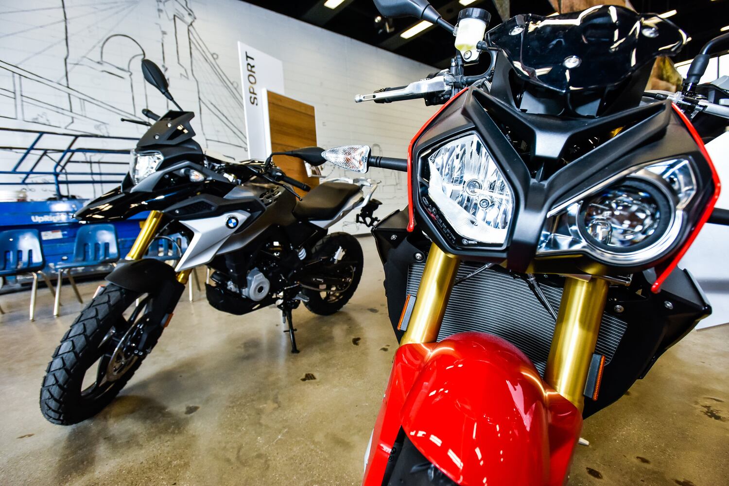 Take a look inside new BMW motorcycle dealership in Middletown