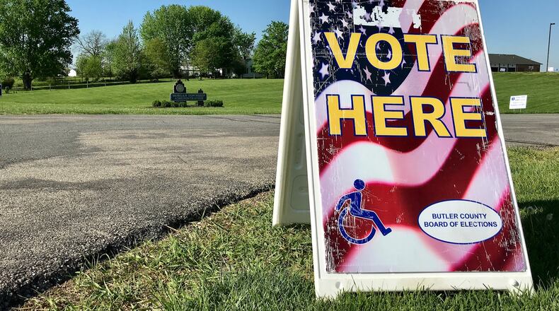 Ohio voters can cast a ballot now until Election Day, Nov. 5. NICK GRAHAM/FILE