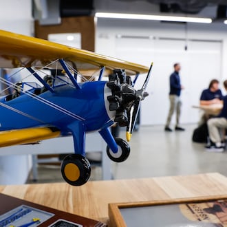 Butler Tech's new aviation school opens at Middletown Regional Airport Tuesday, Jan. 20, 2026 in Middletown. NICK GRAHAM/STAFF