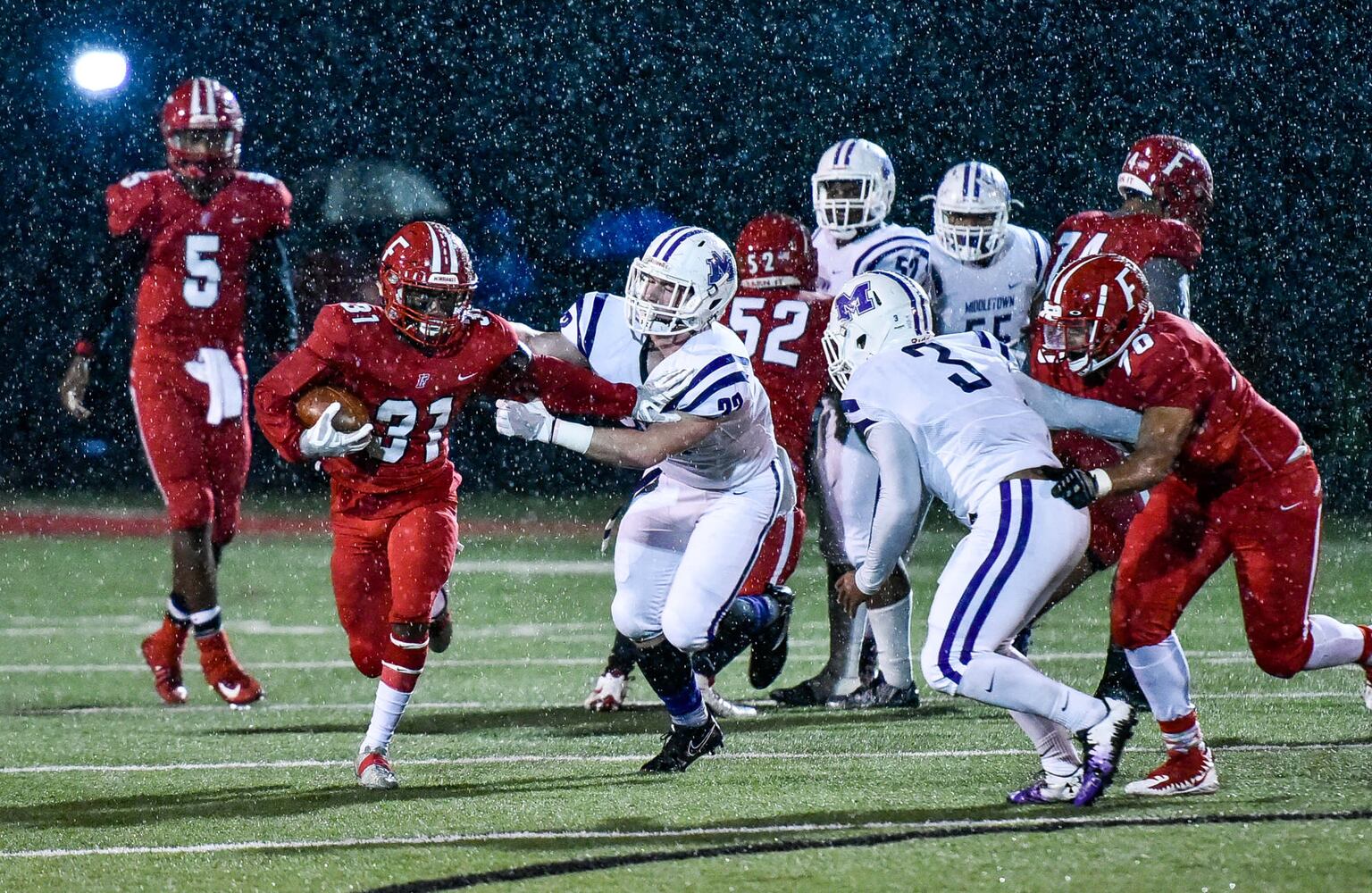 Fairfield vs Middletown Football