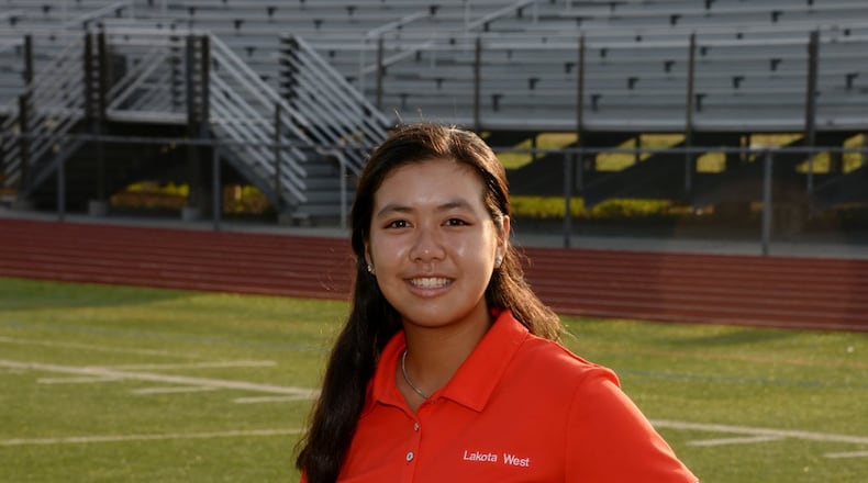 Lakota West High School sophomore Natalia Sompolvorachai will compete in the Division I state girls golf tournament Friday and Saturday in Columbus. PHOTO COURTESY OF LAKOTA WEST SPORTS INFORMATION