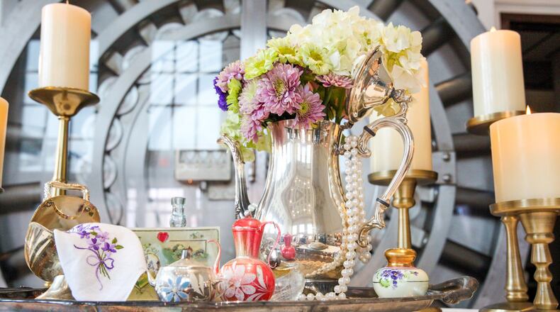 Floral arrangements from The Fig Tree will be decorating the dinner table at The Benison's "Eat Your Heart Out" event. CONTRIBUTED/The Bension Event Center