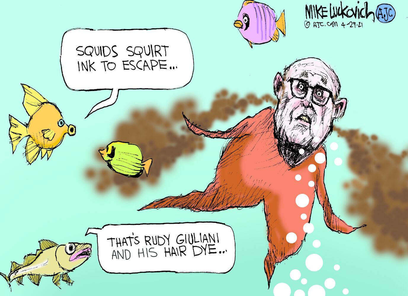 Week in cartoons: Biden's first 100 days, anti-vaxxers and more