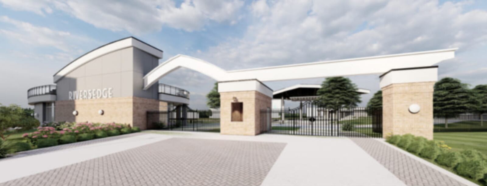 RiversEdge in Hamilton, an outdoor concert space, will undergo a redesign that could include a bigger roof, fencing around the complex and concrete work. These renderings of potential upgrades were released by RiversEdge on July 11, 2024. CITY OF HAMILTON/CONTRIBUTED