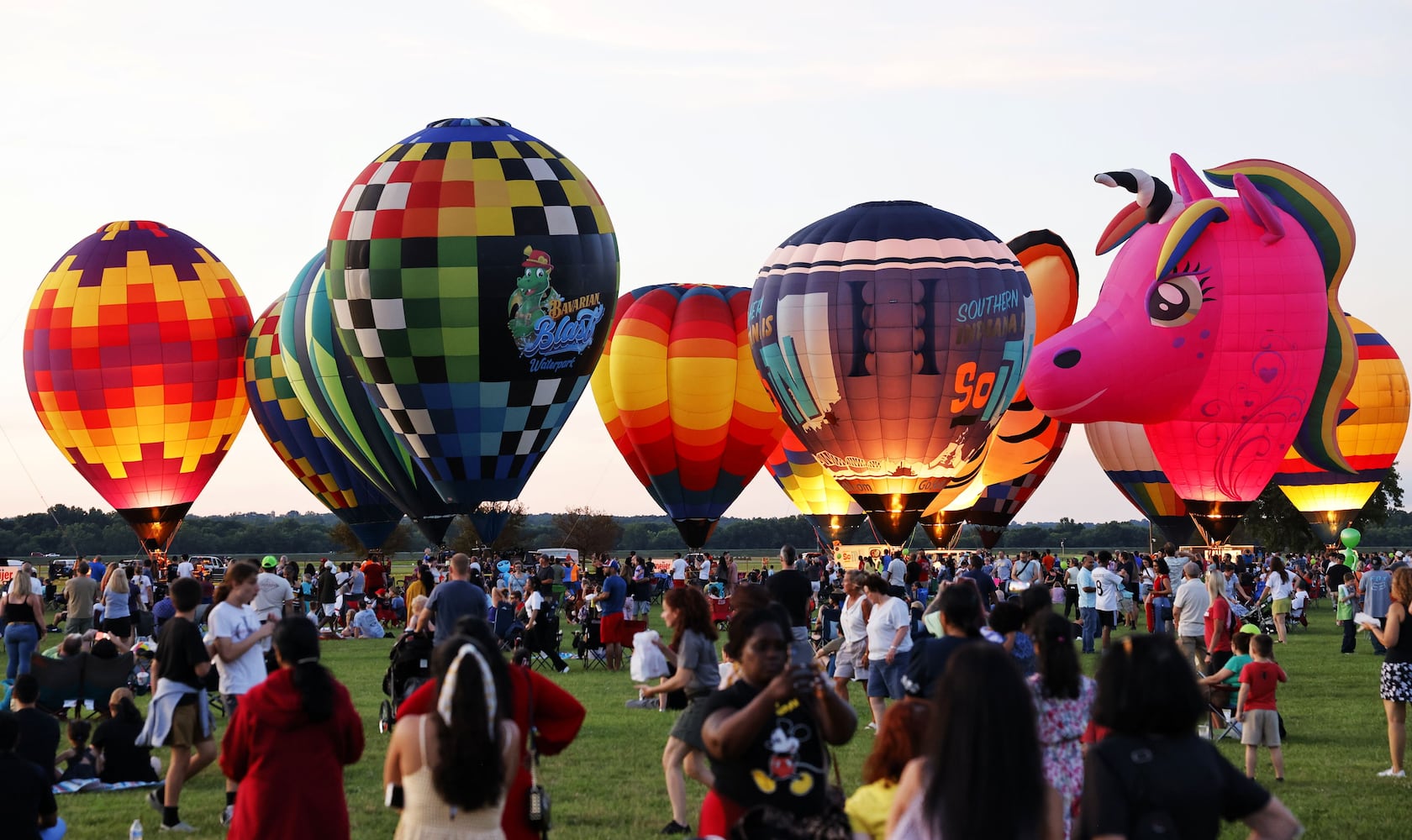 071825 The Ohio Challenge hot air balloon festival