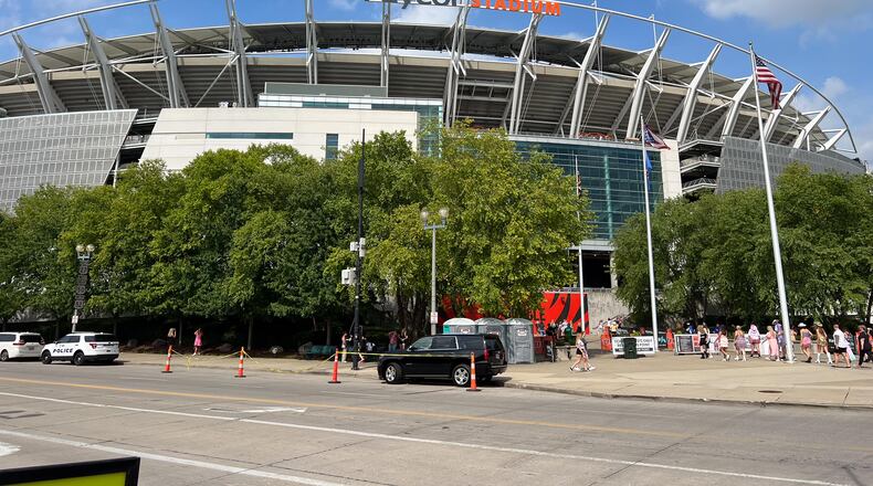 Taylor Swift played a sold-out concert, the first of two nights on her Eras Tour at Paycor Stadium in Cincinnati on Friday, June 30, 2023. MUNA and Gracie Abrams opened the show. Did we spot you there? TOM GILLIAM / CONTRIBUTING PHOTOGRAPHER