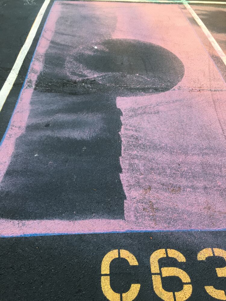 parking lot spaces