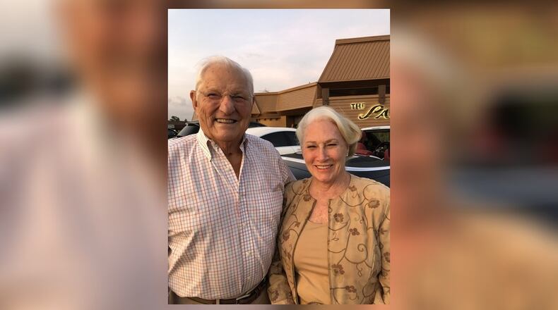 Bill and Sandy Gunlock were married 48 years. CONTRIBUTED