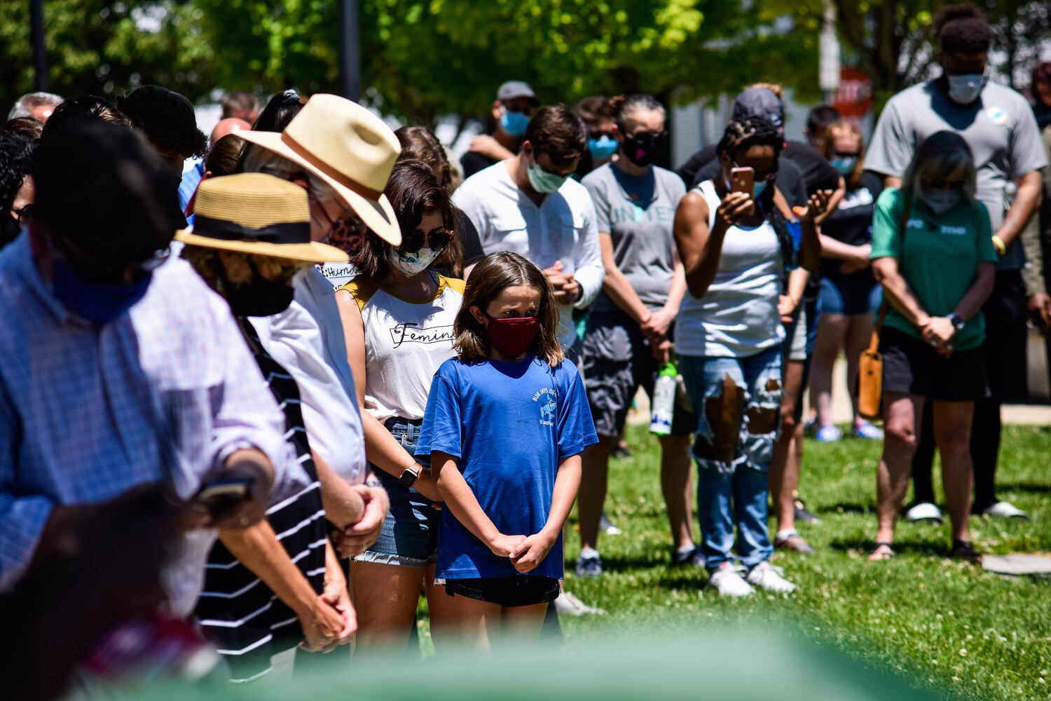 Prayer Vigil held at Bailey Square in Hamilton
