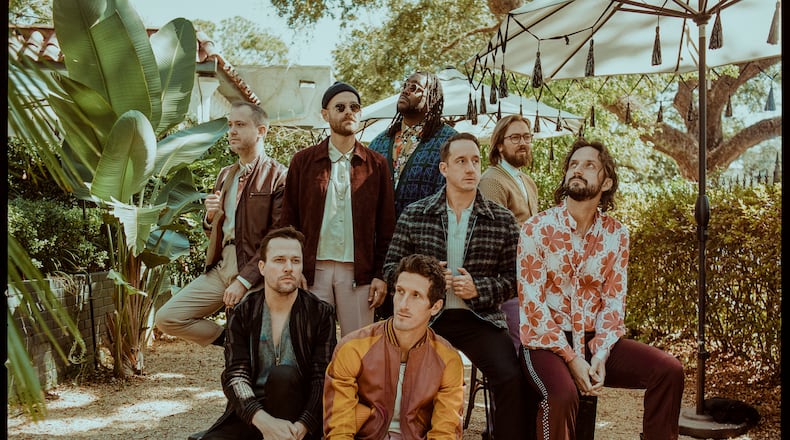Hamilton, Ohio native David Shaw and his band, The Revivalists, will headline David Shaw’s Big River Get Down Presented by Miller Lite at RiversEdge Amphitheater on Aug. 3. The Revivalists photographed at The Chloe in New Orleans, LA 2022. CONTRIBUTED