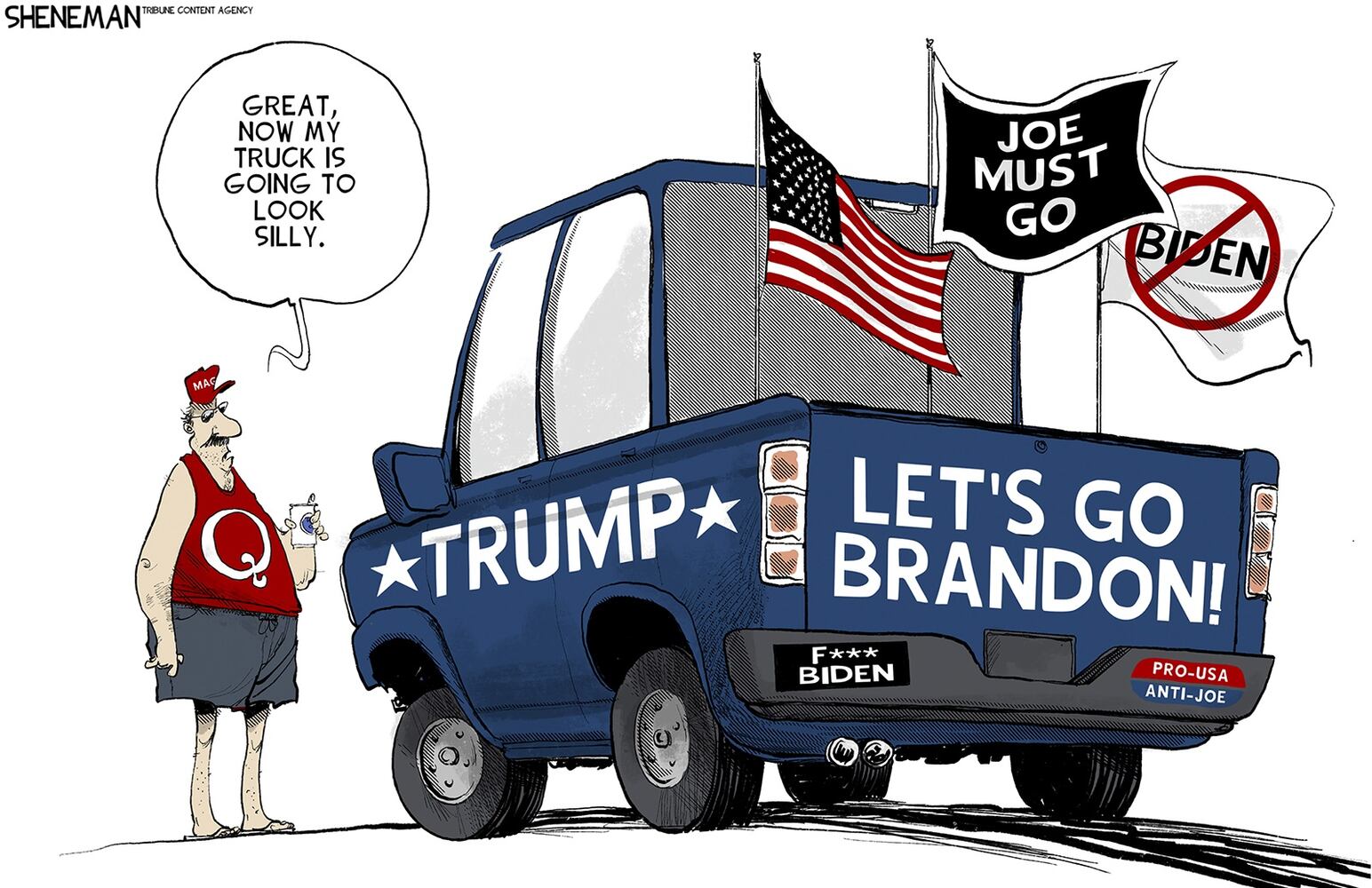 CARTOONS: Drew Sheneman, July 28, 2024