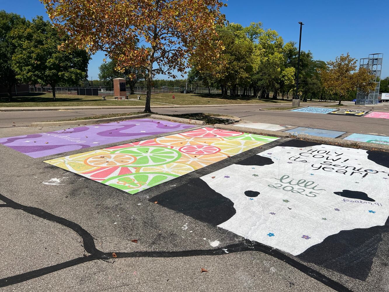 Fairfield high school senior parking spaces 