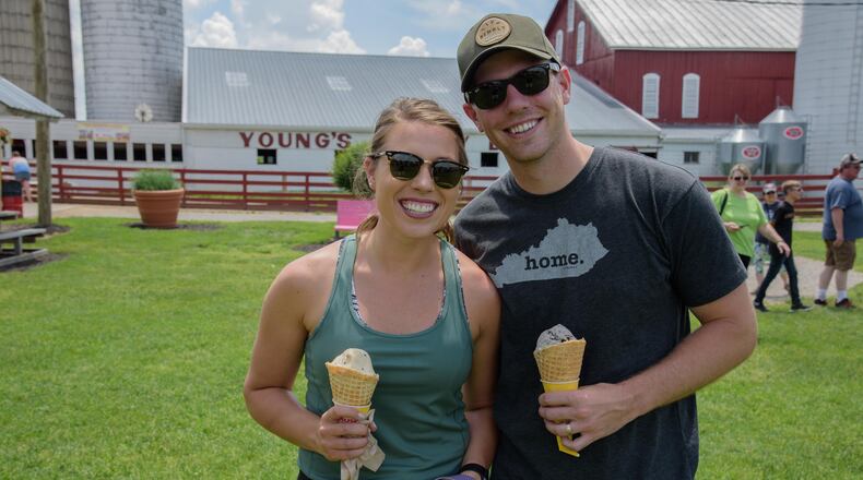 Young’s Jersey Dairy hosts an annual celebration each Memorial Day. Guests spent the days enjoying ice cream, miniature golf, the driving range, batting cages, slides and carnival rides. PHOTO / TOM GILLIAM PHOTOGRAPHY