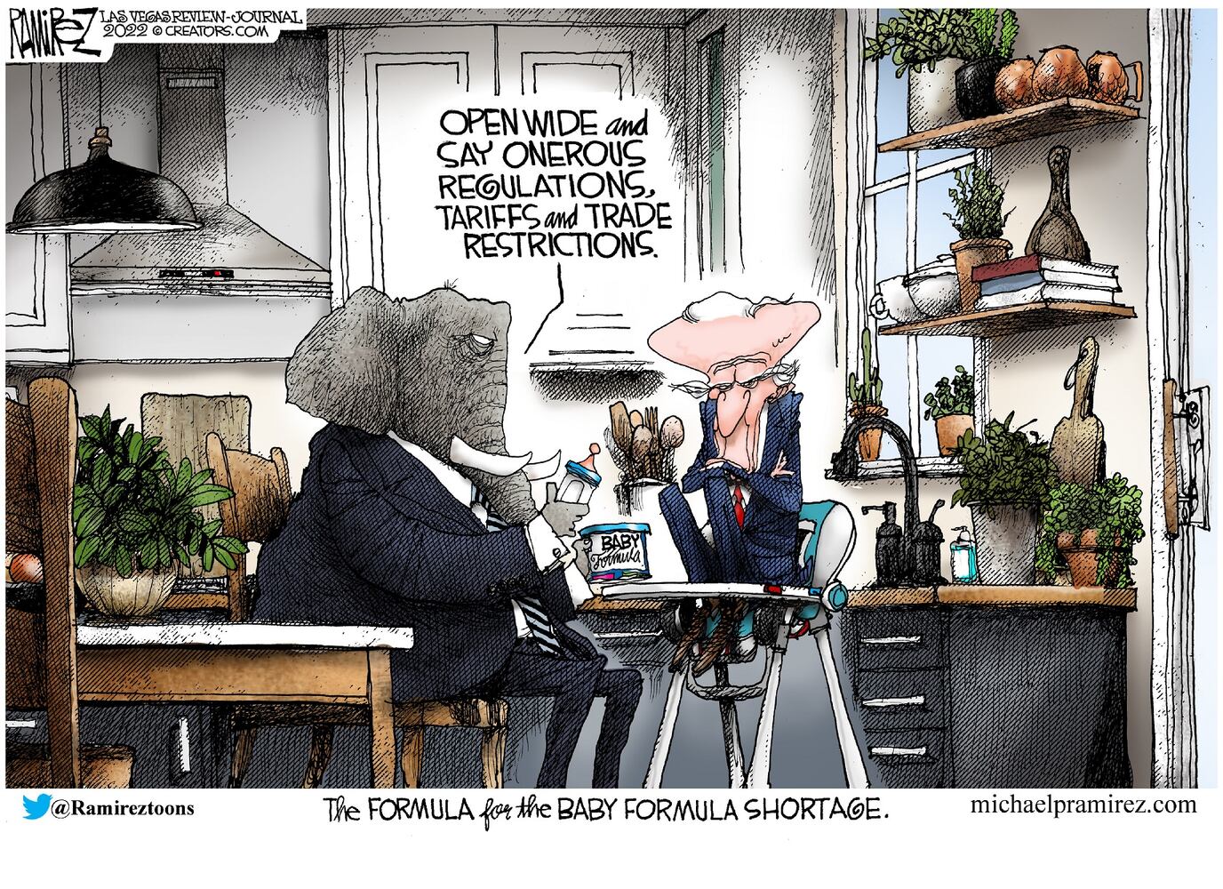 WEEK IN CARTOONS: Gas prices, baby formula shortage and more