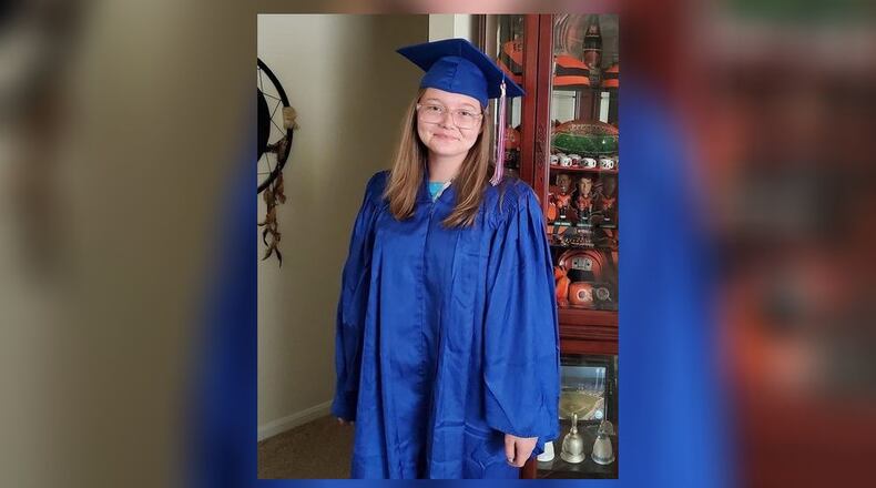 Sierra Pruitt will graduate from Talawanda High School this week with memories of teachers and staff members who were there to help her past myriad difficulties to get to this milestone. CONTRIBUTED