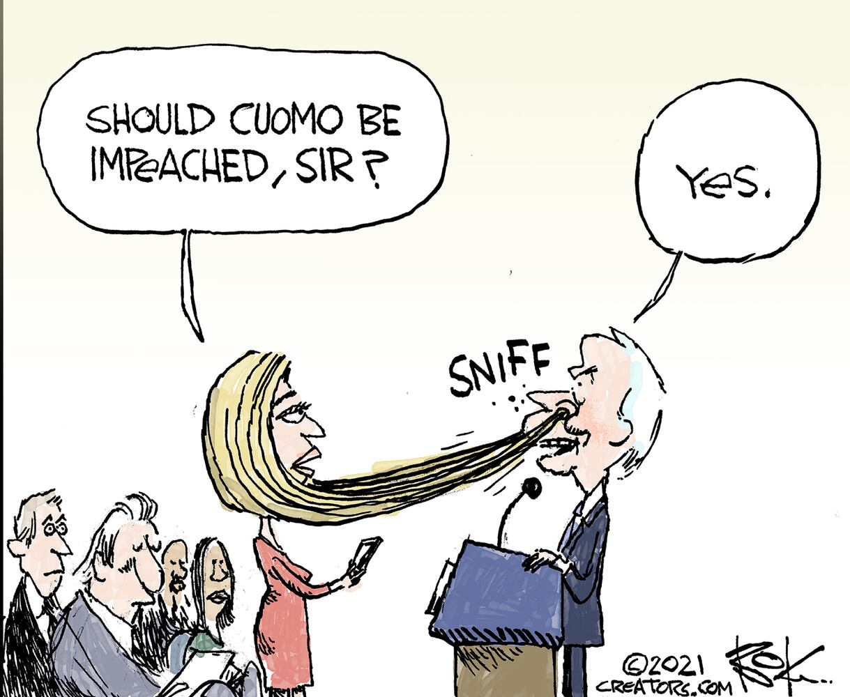 Week in cartoons: Andrew Cuomo, the unvaccinated and more
