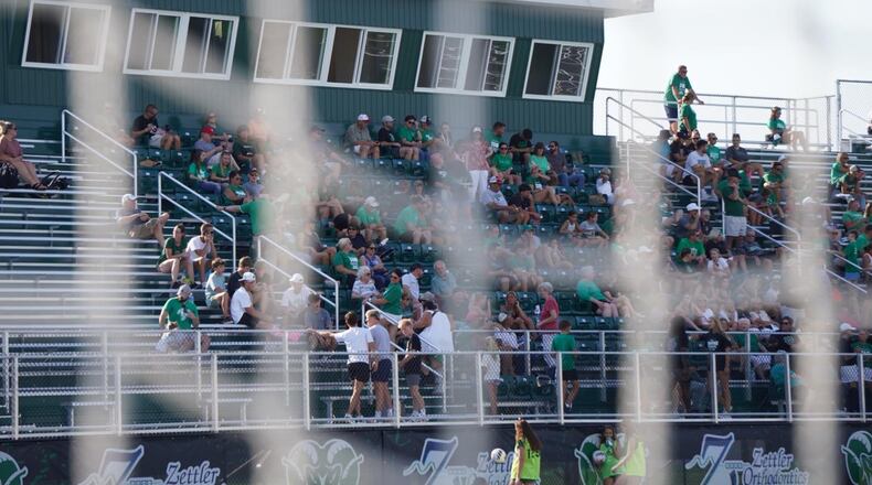 Badin High School's Matandy SportsPlex welcomed more than 800 spectators throughout its opening night on Friday. CHRIS VOGT / CONTRIBUTED