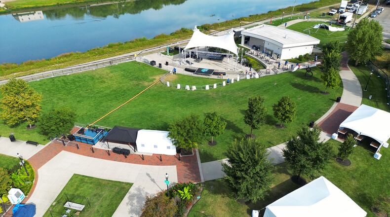 David Shaw's Big River GetbDown is happening Sept. 22 and 23 at RiversEdge Amphitheater in Hamilton. NICK GRAHAM/STAFF