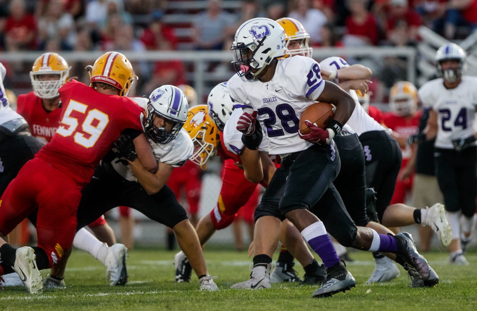 Fenwick football falls to Saint Francis DeSales Friday, Sept. 27